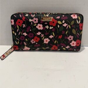 NWOT Kate Spade Wallet with Colorful Floral Design